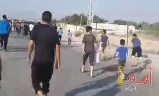 محدث بالصور..  إصابات بالرصاص واختناقاً بالغاز في مواجهات مع قوات الاحتلال شمال القطاع