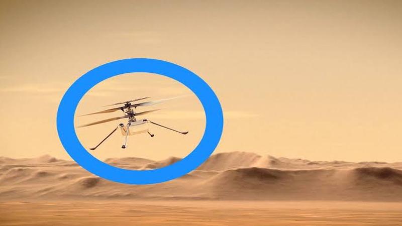 مشكلة صادمة تواجه أول طائرة هليكوبتر تهبط على المريخ