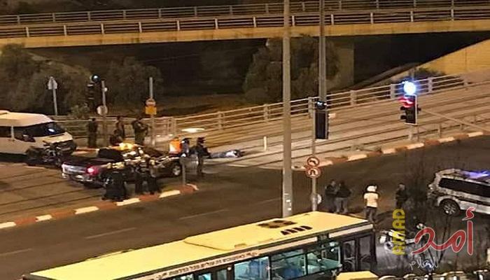 إصابة فتاة فلسطينية بعد اطلاق النار عليها بمخيم شعفاط بالقدس - فيديو وصور