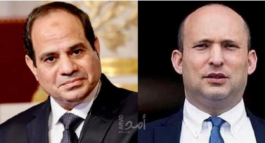 في أول اتصال مع بينيت..السيسي: ضرورة التوصل لحل عادل بين الفلسطينيين والإسرائيليين