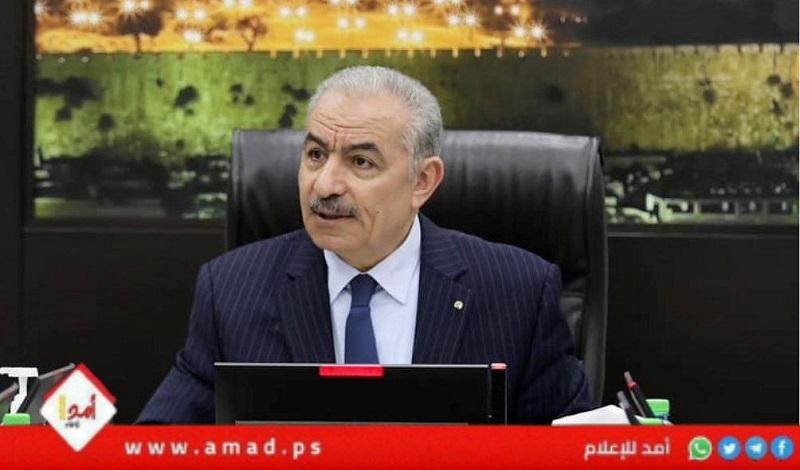 اشتية يعزي نظيره العراقي بضحايا حريق الحمدانية
