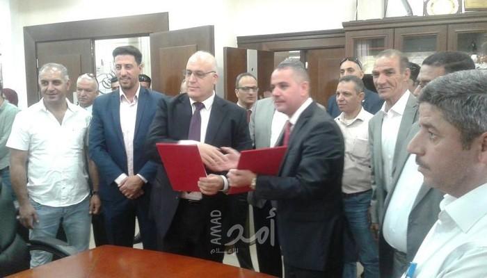 أبو جيش: محافظة الخليل تحظى باهتمام الحكومة باعتبارها عصب الاقتصاد الفلسطيني