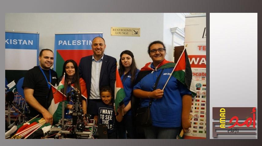 ثلاث طالبات يمثلن فلسطين في "الأولمبياد الدولية" للروبوتات بواشنطن