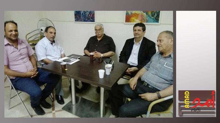 جبهة التحرير تلتقي رئيس المركز العربي الدولي
