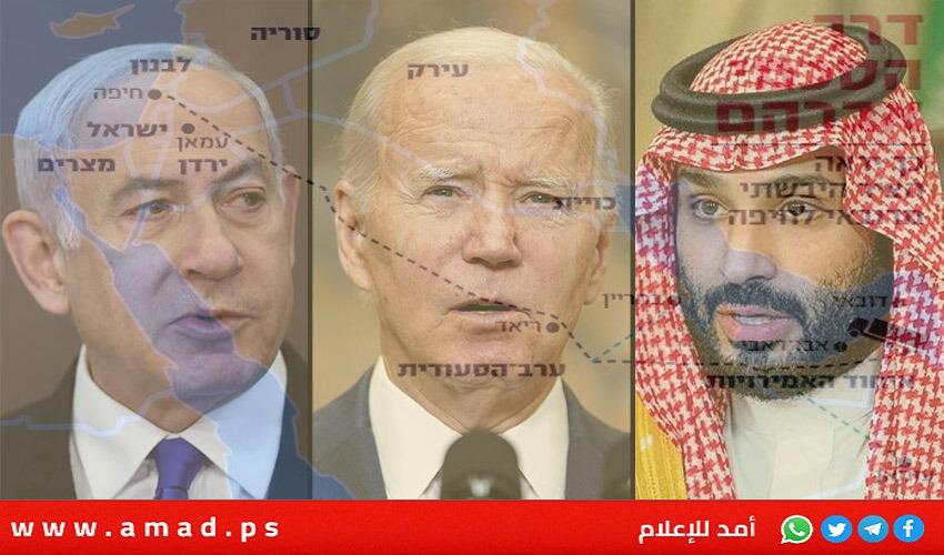 صحيفة تكشف عن خطة إسرائيلية أمريكية لتصدير البضائع عبر السعودية والأردن