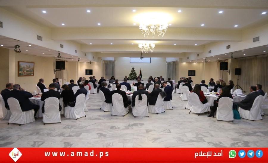 خلال لقاء ديلوماسيين..الشيخ يطالب بخلق مبادرة إقليمية ودولية لدعم عملية سلام جادة