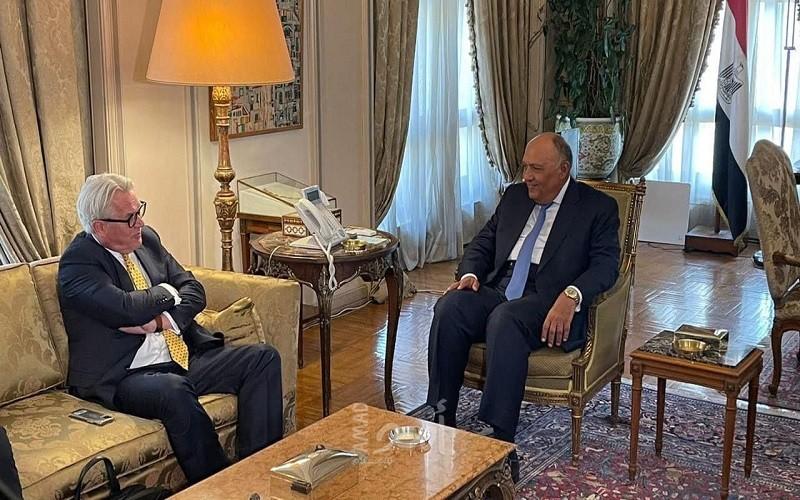 وزير الخارجية المصري يستقبل المبعوث الأممي لعملية السلام في الشرق الأوسط