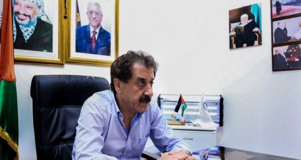 رئيس هيئة المعابر نظمي مهنا يصل قطاع غزة عبر حاجز بيت حانون/ايرز