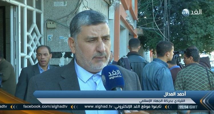 المدلل يطالب بالضغط على الرئيس "عباس" لرفع الاجراءت العقابية عن غزة