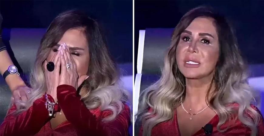 بالفيديو .. السورية "مها المصري" تنهار بالبكاء لتشوه وجهها فى عملية تجميل