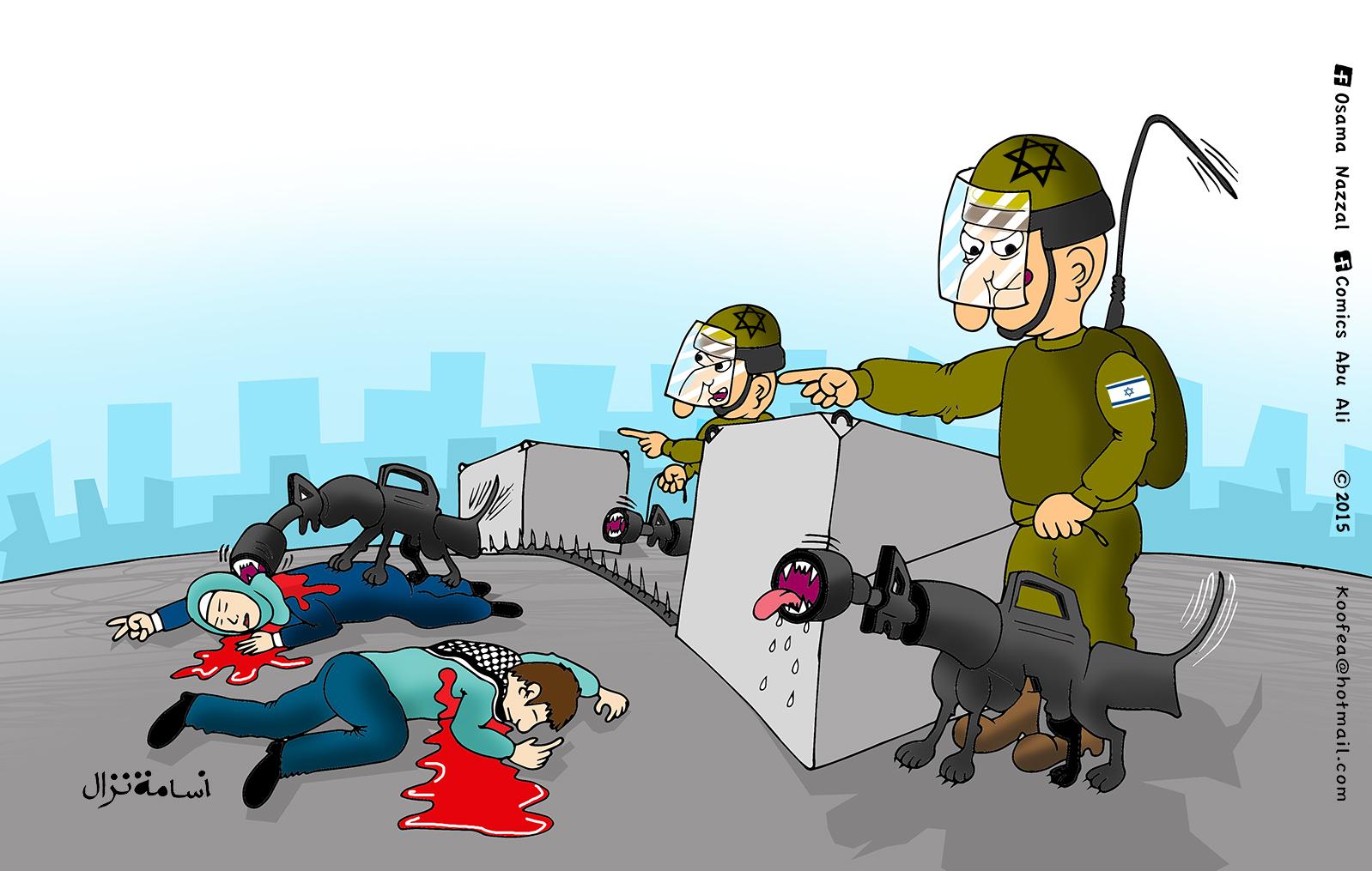 موت الفلسطيني على الشبهة
