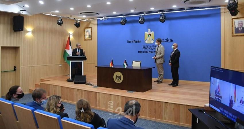 اشتية: ألمانيا تتعهد بدعم فلسطين بأكثر من 100 مليون يورو لمدة عامين - فيديو
