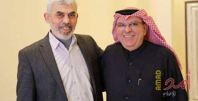 تفاصيل لقاء السنوار مع العمادي