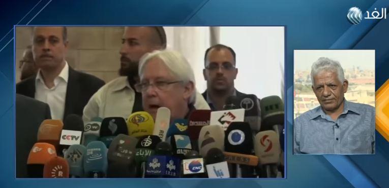 بالفيديو.."العديني": تصريحات المبعوث الأممي حول اليمن أمنيات.. وليس لها علاقة بالواقع