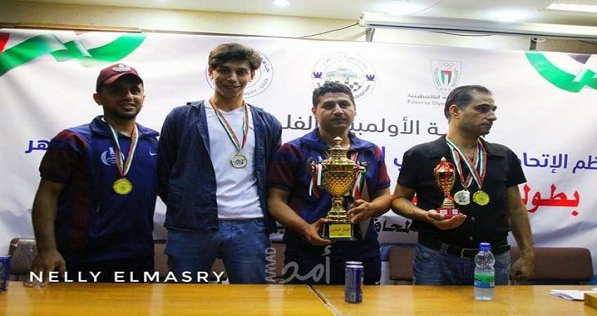 الرباط يتوج بطلًا لبطولة الشطرنج الكلاسيكي للأندية الغزية
