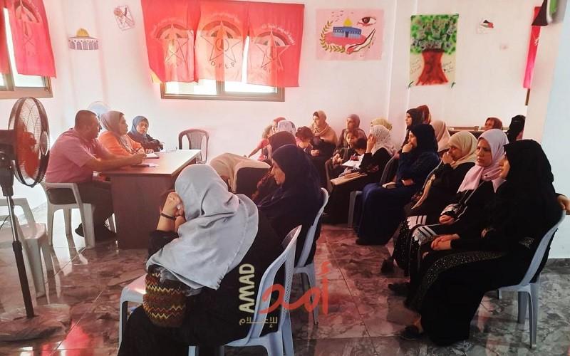 غزة: العمل النسائي يدعو لحركة جماهيرية ضاغطة لترجمة "إعلان الجزائر"