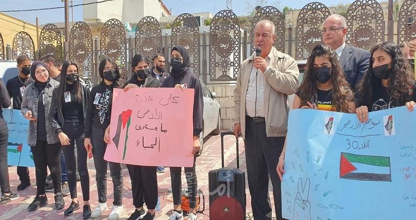 بركة: احياء ذكرى يوم الأرض هي المناسبة الأكبر والأفضل لتعزيز الوحدة الفلسطينية
