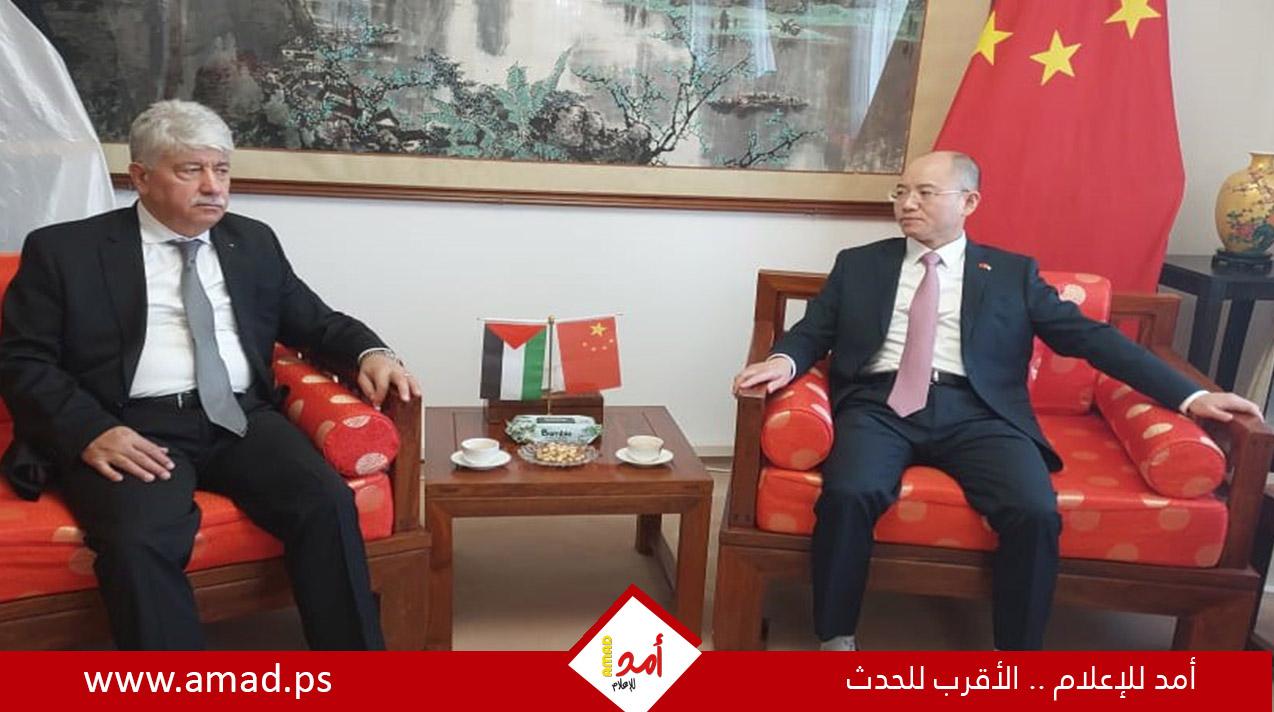 د. مجدلاني يطلع سفير الصين على طبيعة على تداعيات حرب الابادة الجماعية في غزة
