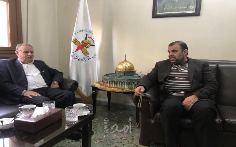 دمشق: "الجهاد" و"حزب الشعب" يبحثان تطورات القضية الفلسطينية وأهمية دعم الأسرى