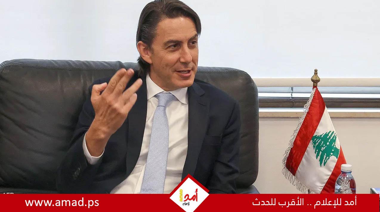 مبعوث أمريكي يزور بيروت الاثنين لمواصلة محادثات وقف التصعيد مع إسرائيل