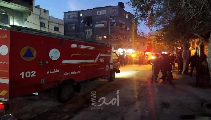 بعد حريق النصيرات.. أمد يرصد حصيلة الحرائق في قطاع غزة