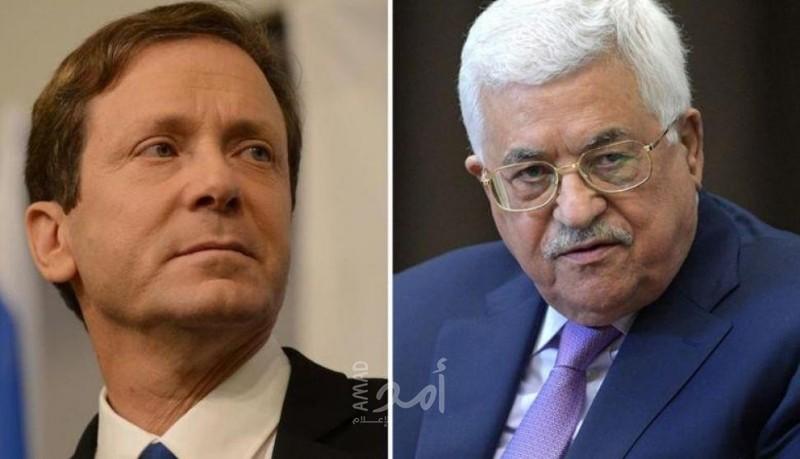 الرئيس عباس يتلقى اتصال تهنئة من الرئيس الإسرائيلي