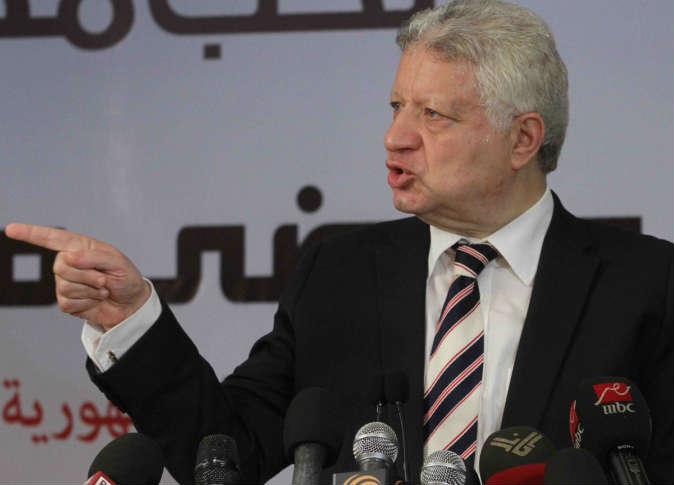 مرتضى منصور : أنا الرئيـــس القادم لمصر
