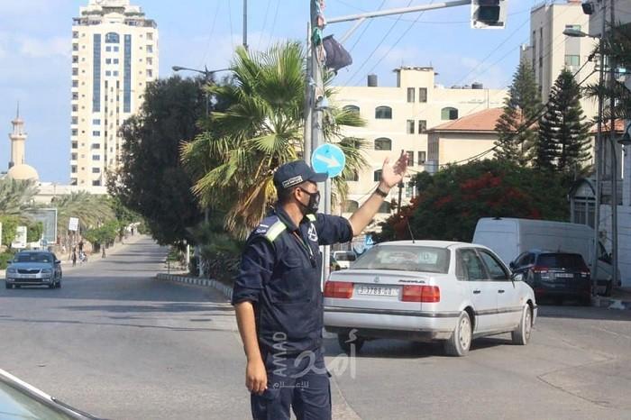 حالة الطرق وحوادث السير في غزة