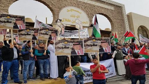 احتجاجات شعبية في كافة محافظات الأردن في الجمعة الثالثة بعد قرار ترامب بشأن القدس