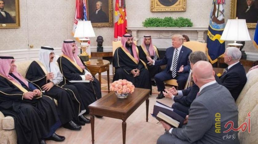 "واس": تنشر أهم ما طرح على طاولة المناقشات بين ترامب وولي العهد السعودي