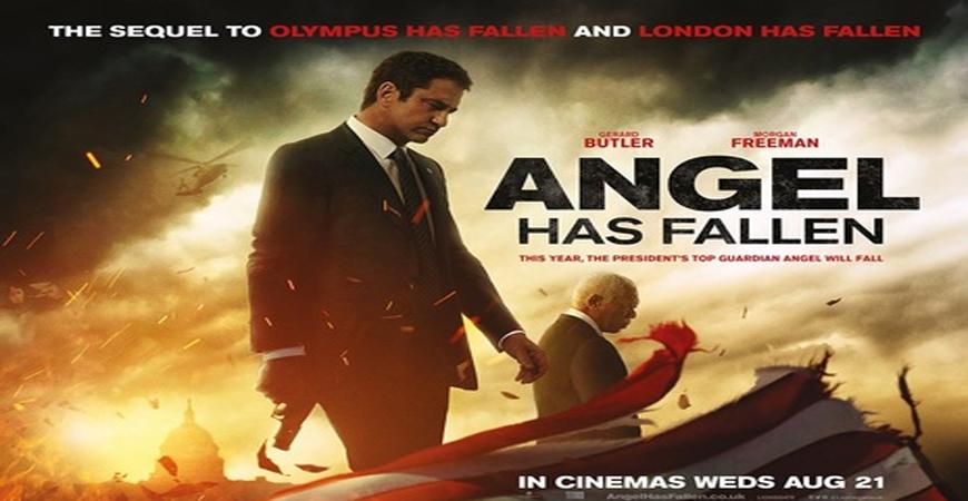 بالفيديو ..  Angel has fallen يتصدر الـ بوكس أوفيس في الأسبوع الأول من عرضه