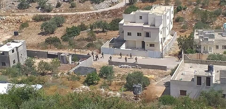 بالصور.. طولكرم: مواجهات عنيفة مع قوات الاحتلال في قفين