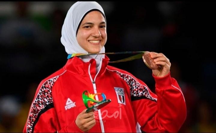 طوكيو:  المصرية هداية ملاك تدخل التاريخ بعد تحقيق برونزية التايكوندو