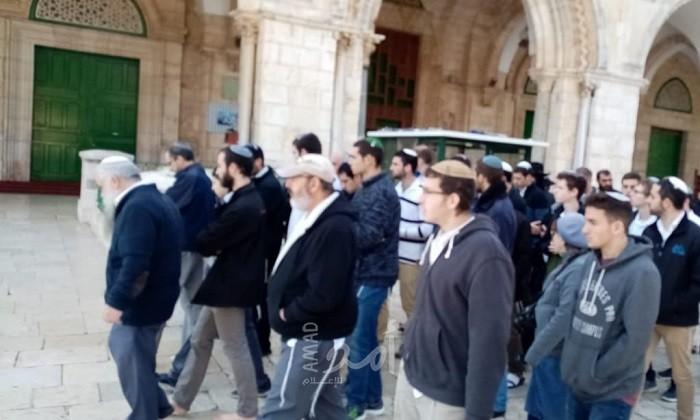 القدس: عشرات المستوطنين يقتحمون المسجد الأقصى