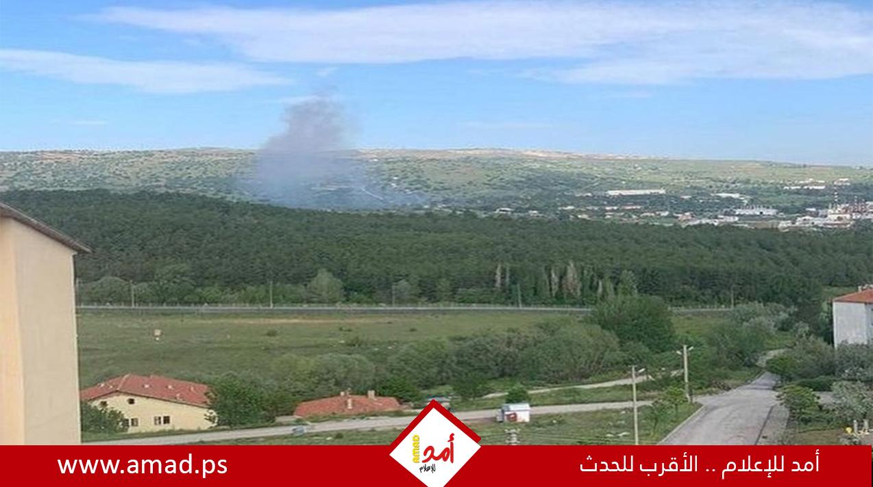 "محدث" - انفجار كبير داخل مصنع يهز أنقرة..وسقوط ضحايا - فيديو