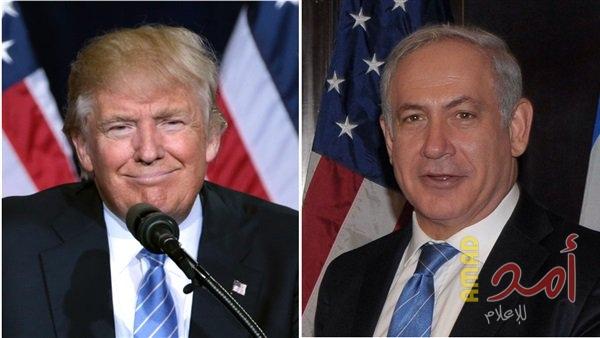 بالصورة.. ترامب يدعم نتنياهو فى الانتخابات الإسرائيلية علناً