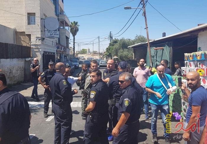 بلدية الاحتلال تداهم منشآت سكنية وتجارية في سلوان