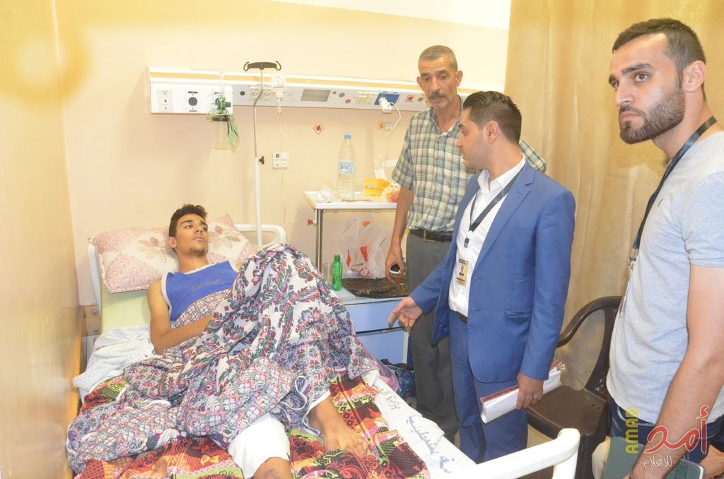 نقابة المحامين: بتر قدم الطفل سالم بسبب إهمال أطباء مستشفى "برزلاي" الإسرائيلي