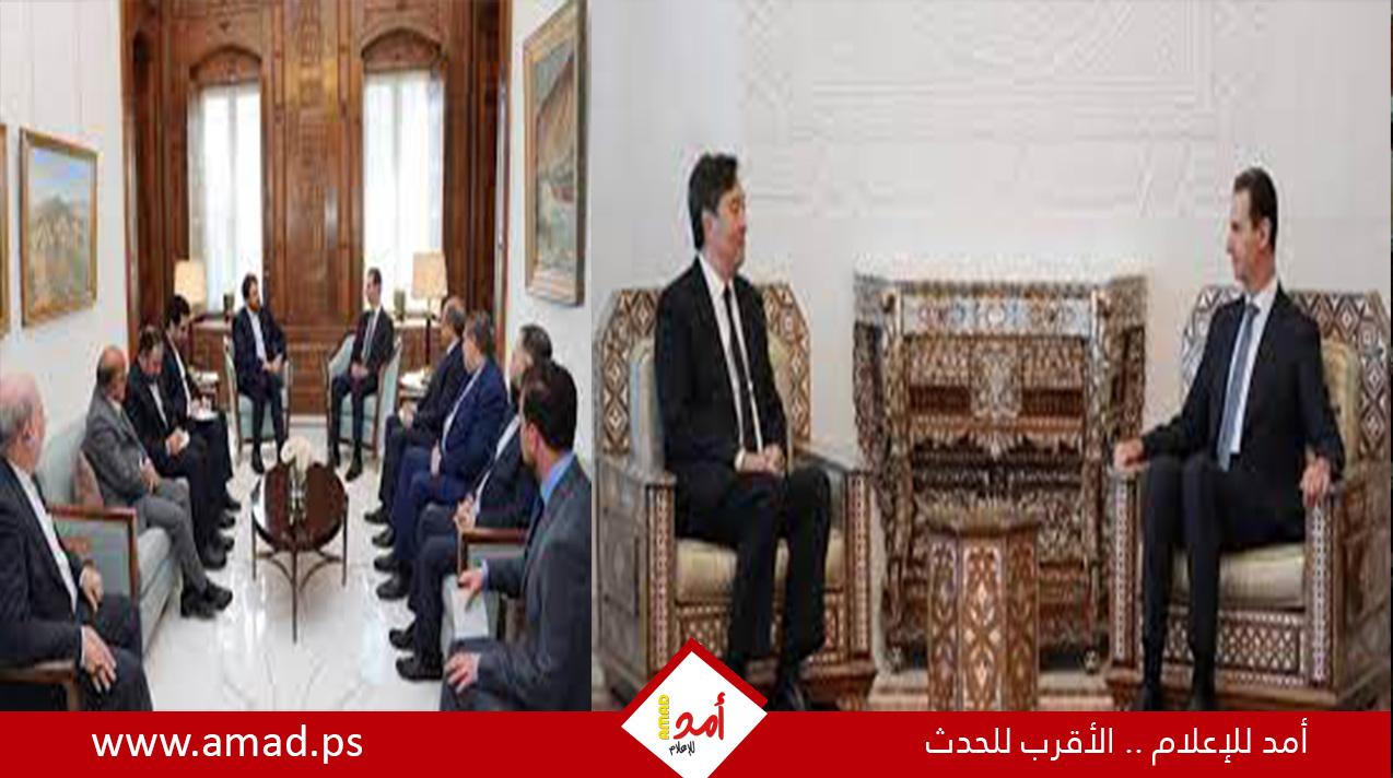 الأسد: هناك دور صيني يتصاعد بشكل هادئ ومتوازن