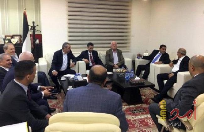 رام الله: وفد حركة فتح يستقبل الوفد الأمني المصري لمتابعة جهود إنهاء الإنقسام