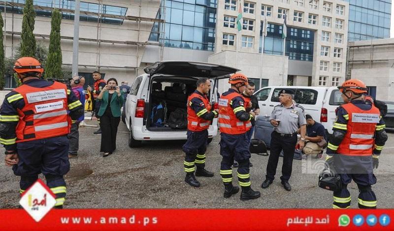 الخارجية: فريق فلسطين يغادر في مهمته الإغاثية والإنسانية الى ليبيا