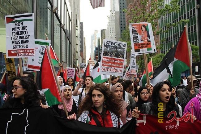 صامدون تدعو لمظاهرة في نيويورك تضامنًا مع الأسيرات في سجون الاحتلال