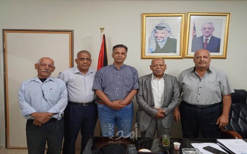 النضال الشعبي تلتقي مدير عام شرطة أريحا