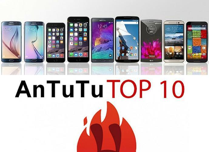 انفوجرافيك: أفضل 10 هواتف ذكية في العالم بحسب مؤشر Antutu
