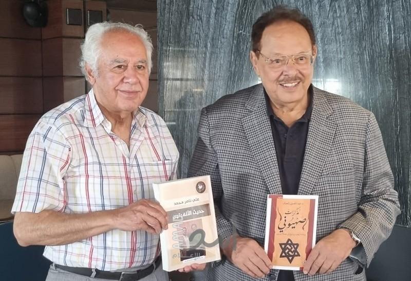 "الرئيس علي ناصر محمد" يلتقي بالمفكر العراقي عبد الحسن شعبان