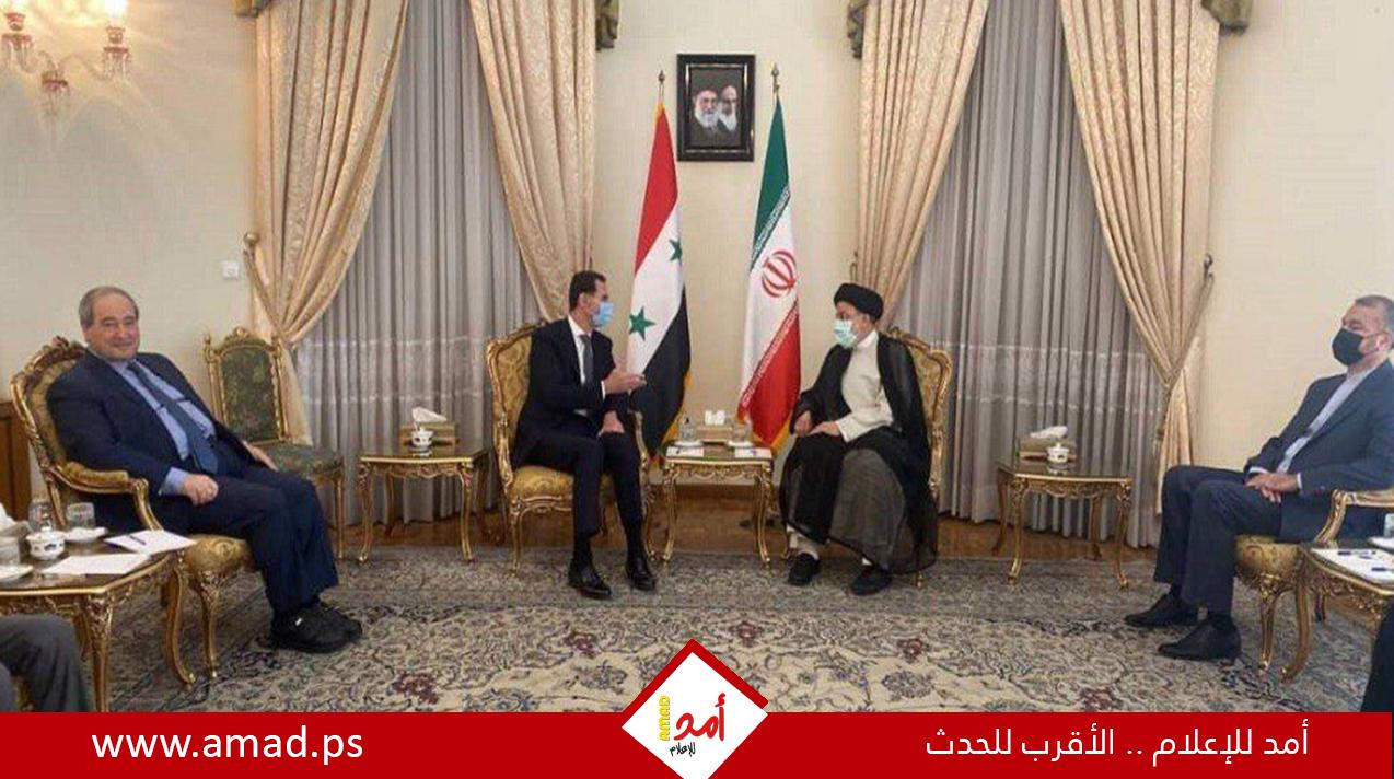 الرئيس السوري وجّه دعوة الى نظيره الإيراني لزيارة دمشق