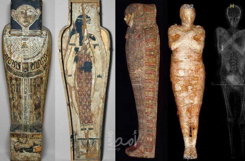 الأولى من نوعها في العالم.. اكتشاف مومياء مصرية حامل