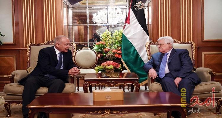 "وفا": عباس يتلقى اتصالا هاتفيا من أبو الغيط