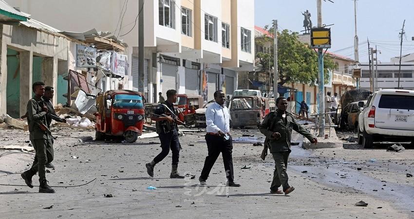 مقتل (15) شخصاً في انفجار بمطعم وسط الصومال