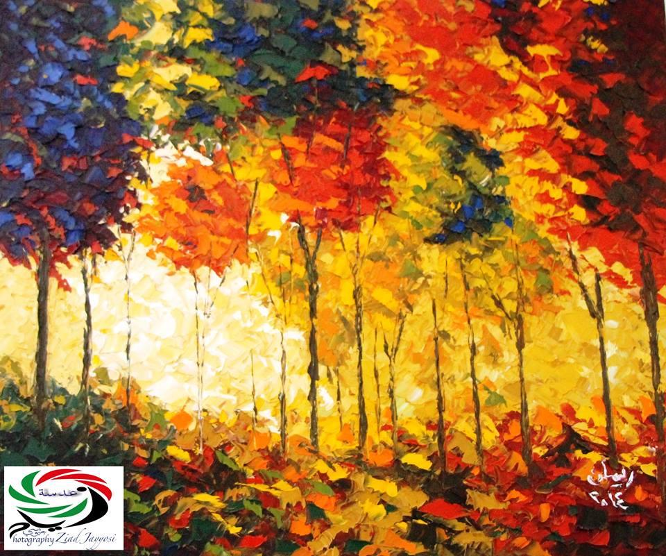 براعم زها يحلّقون في فضاءات الفن التشكيلي